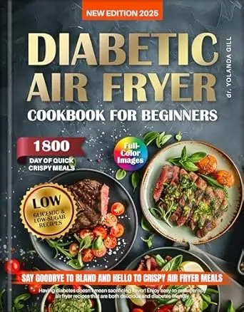 Diabetic Air Fryer Cookbook for Beginners