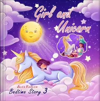 Girl and Unicorn - Bedtime Story 3