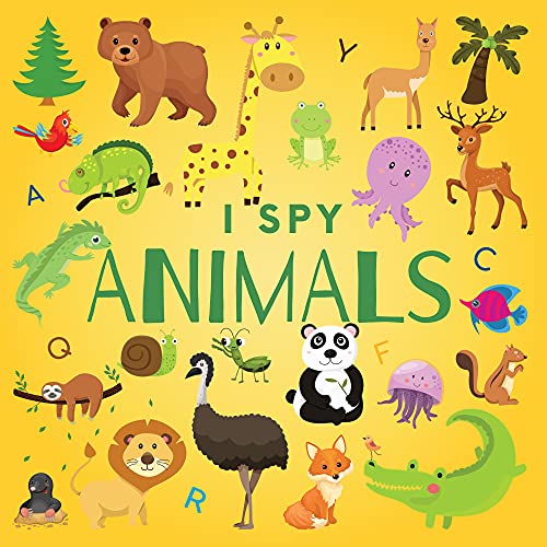 I Spy Animals: A Fun Guessing Game Picture Book for Kids Ages 2-5  