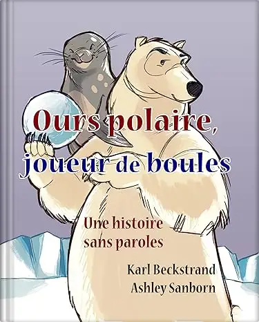 Ours polaire, joueur de boules