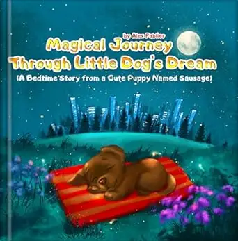 Magical Journey Through Little Dog's Dream: A Bedtime Story from a Cute Puppy Named Sausage: Five-Minute Bedtime Stories for Children Ages 4-8 